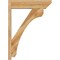 Ekena Millwork Legacy Slat Rough Sawn Outlooker, Western Red Cedar, 8"W x 32"D x 44"H OUT08X32X44LEC06RWR - alternate 3